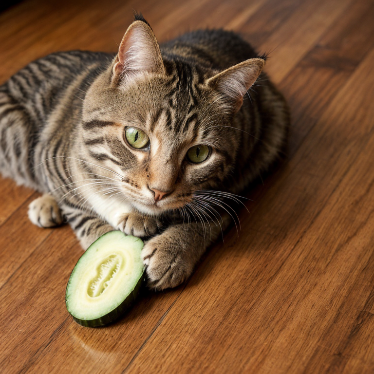 Why Cats Freak Out When They See Cucumbers?