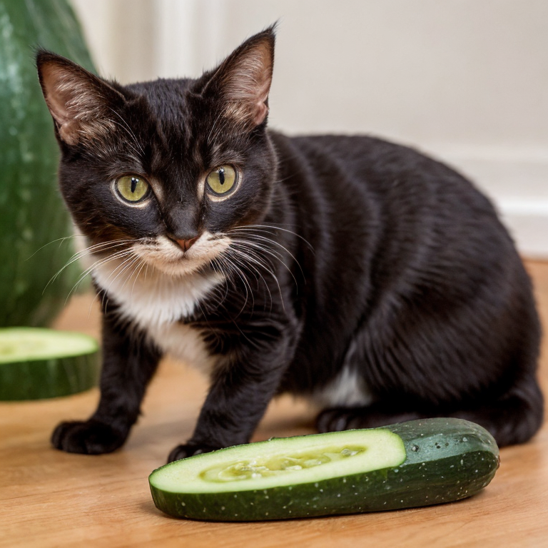 Why Cats Freak Out When They See Cucumbers?