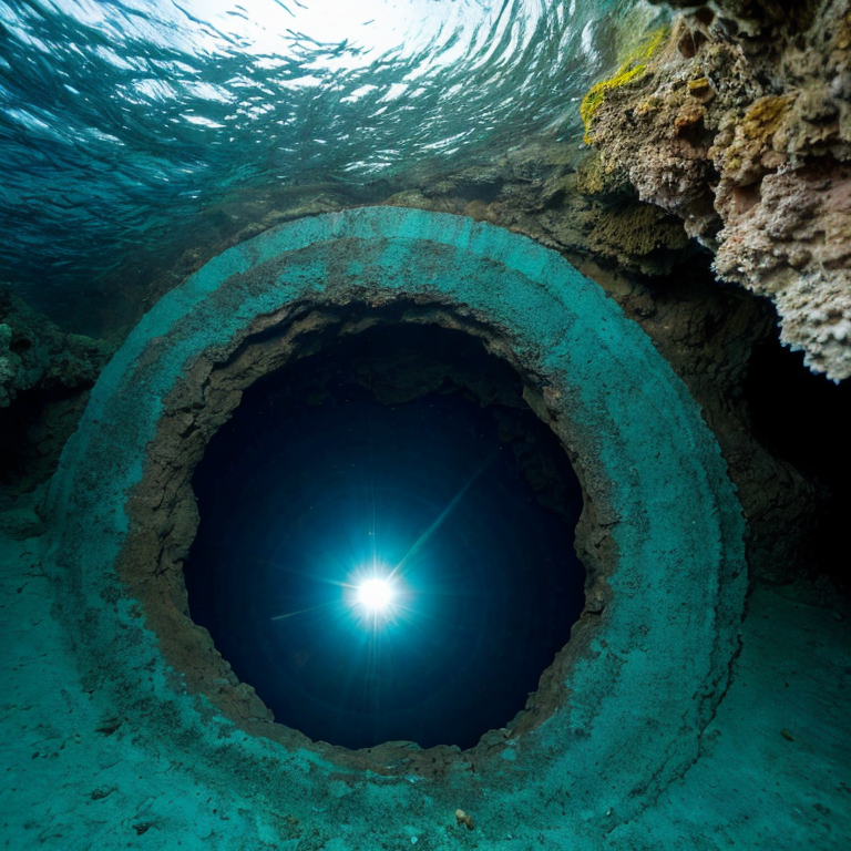 How Blue Holes Form in Ocean Floors